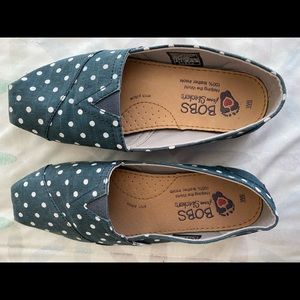 Bobs Blue Polka Dot Shoes
